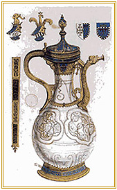 Fonthill vase, c1300-1340