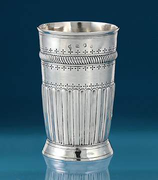 George II Large Silver Beaker, Humphrey Payne, London 1741