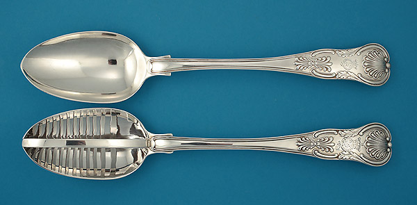Pair_George_IV_Silver_Royal_Serving_Spoons_Chawner_1825.html