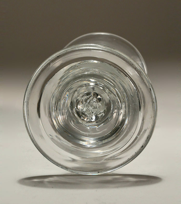 Queen Anne / George I Heavy Baluster Small Wine Glass, England, c1715-20 
