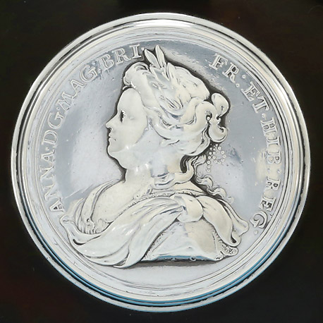 Peace of Utrecht Silver Medal, John Croker, England, c1713