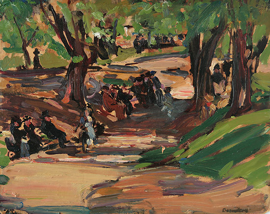 Theresa Bernstein, Central Park, 1917
