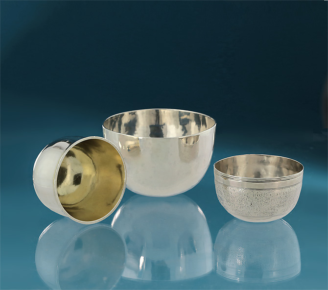 ree Early Silver Tumbler Cups, c1690-1731 