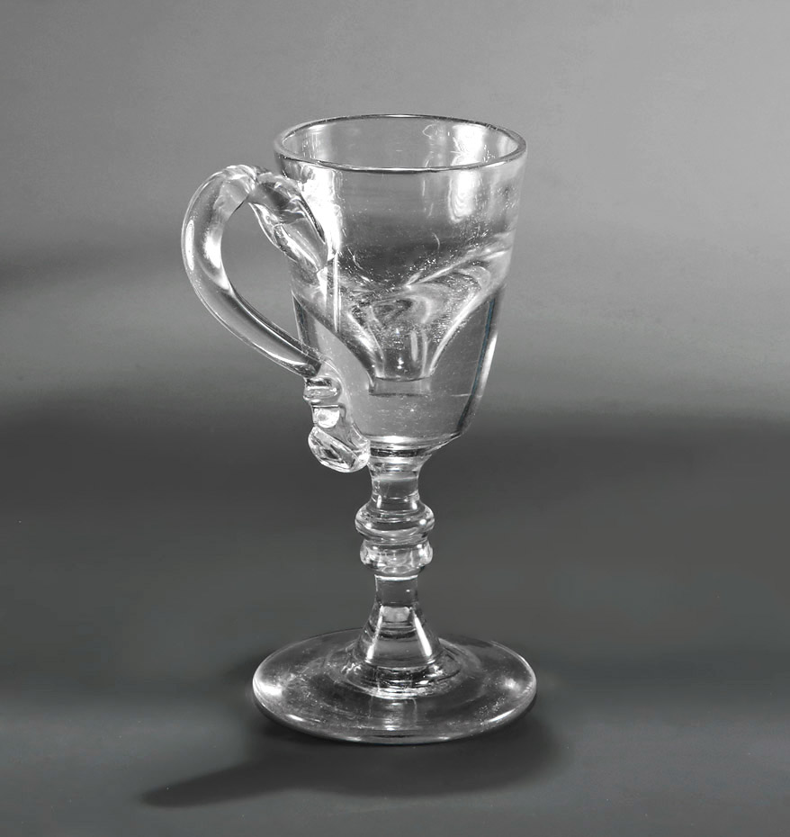 Unusual Georgian Deceptive Toastmaster's Glass, England, c1820