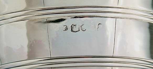 Rare William IV Silver Butter Tub on Stand, Cow Finial, Charles Fox, London, 1832
